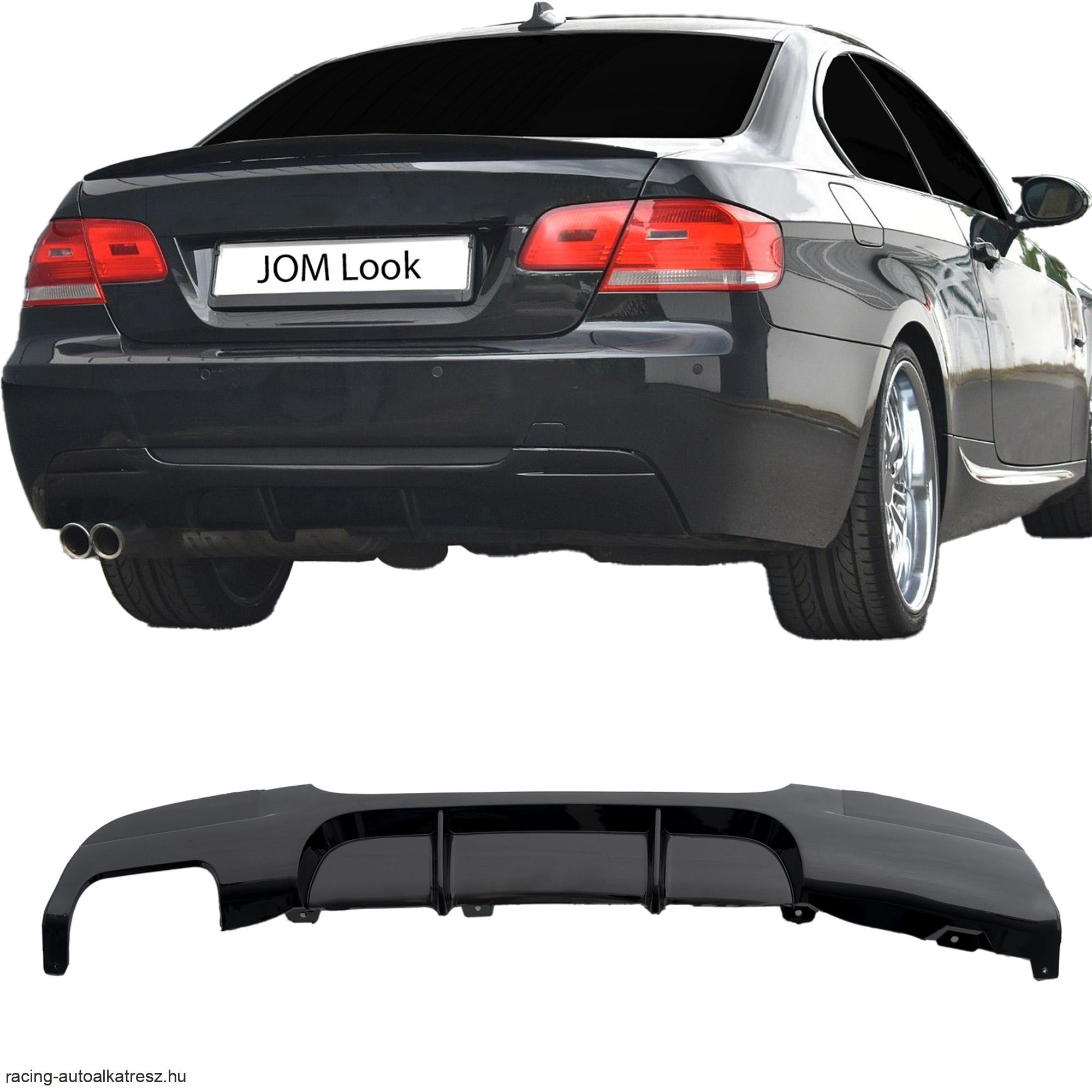 BMW 3er E90/ E91, Bj.: 2005-2012 fényes fekete diffuzor