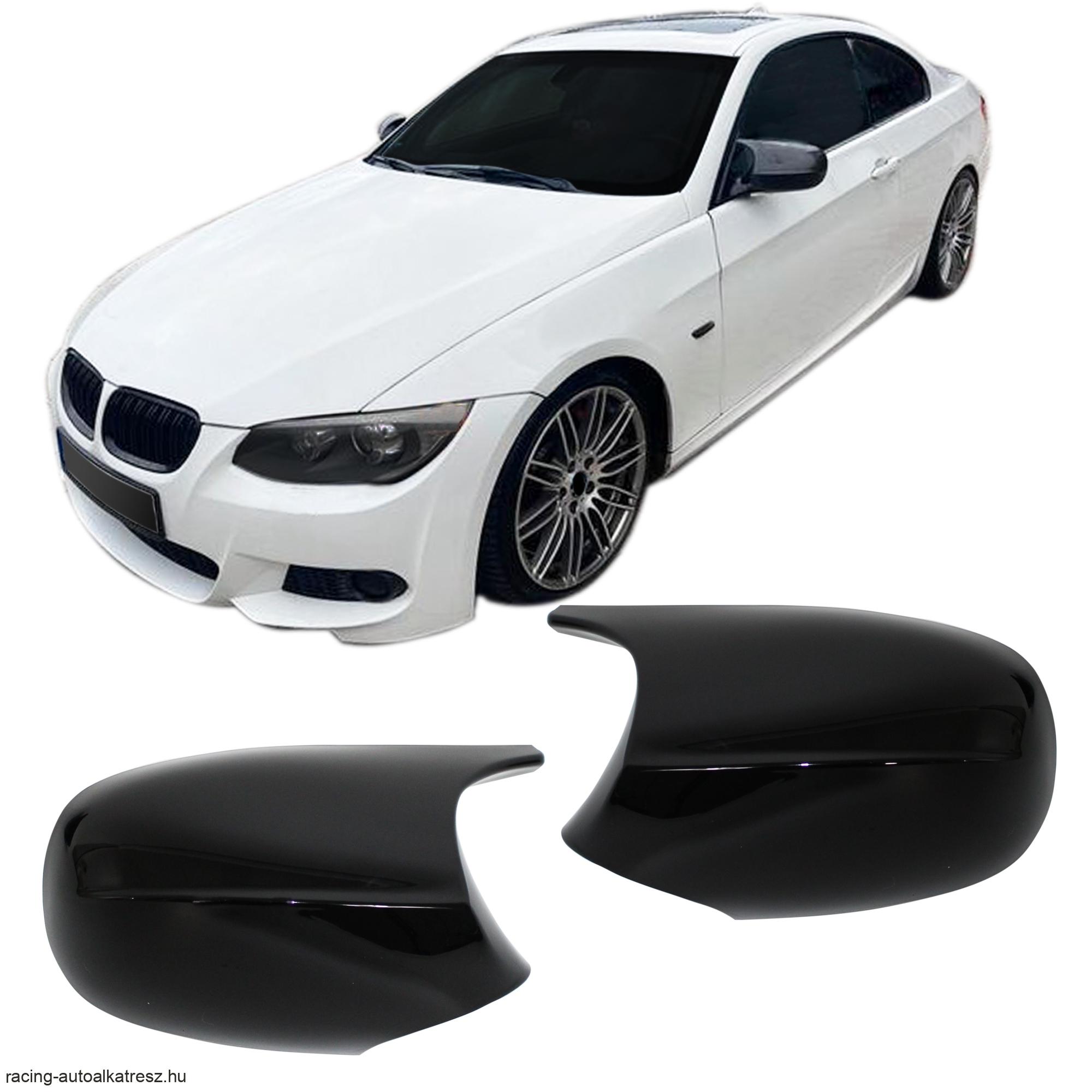 BMW E90/E91(2008-2013) E92/E93 (2010-2014) fényes fekete visszapillantó tükör borítás
