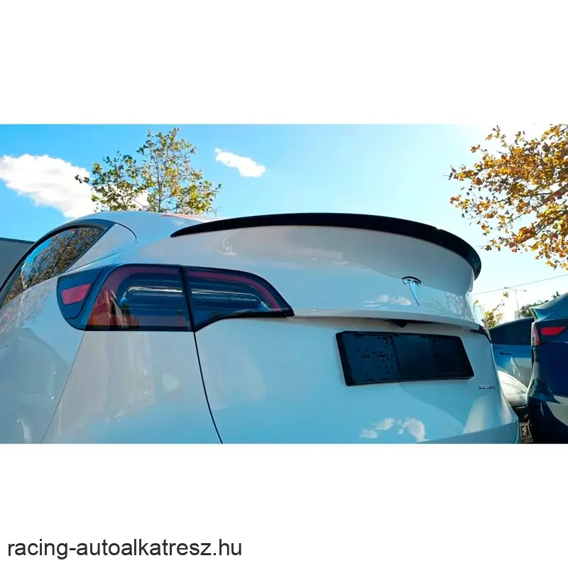 Tesla Model Y (2019-) – Fényezetlen csomagtérajtó spoiler / szárny (Motordrome)