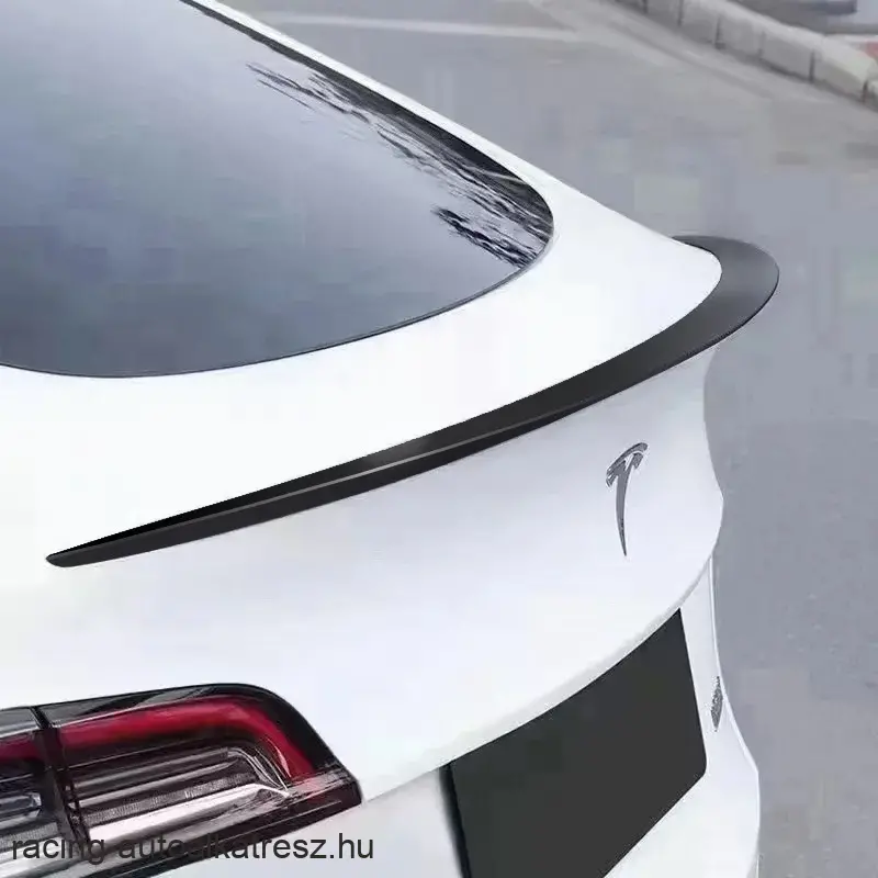 Tesla Model Y (2019-) – Fényes fekete csomagtérajtó spoiler / szárny (Facelift