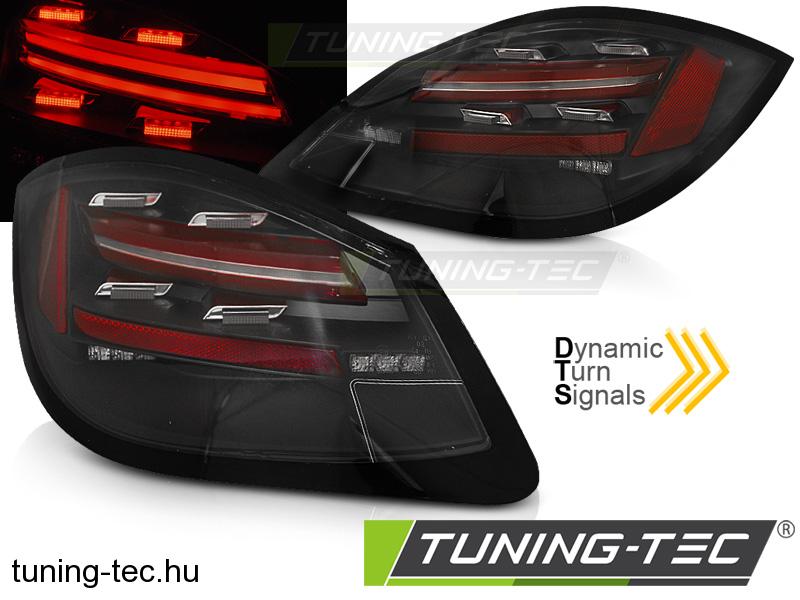 PORSCHE BOXSTER / CAYMAN 987 09-12 LED BAR BLACK SEQ LED Tuning-Tec H