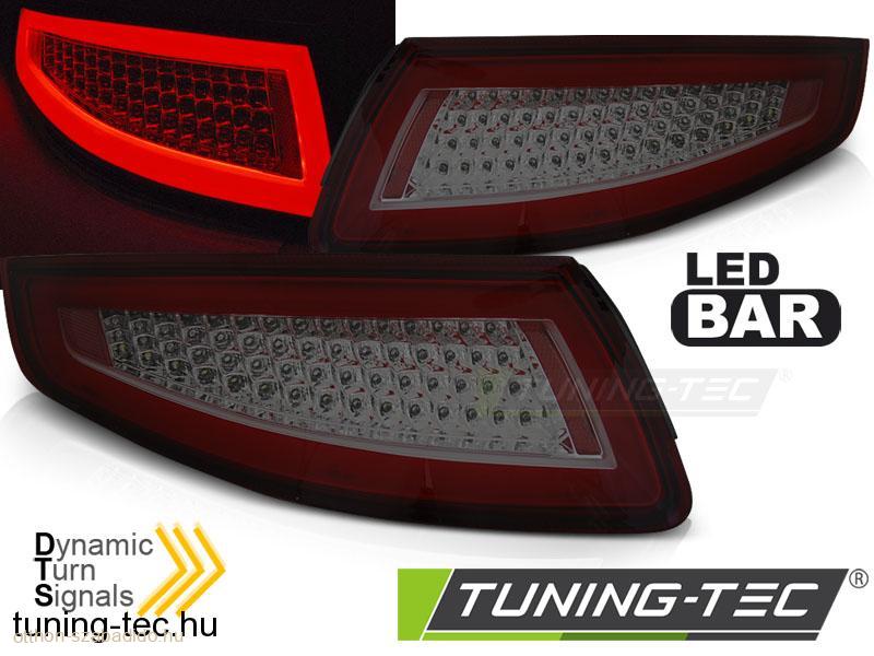 PORSCHE 911 997 04-09 RED SMOKE LED BAR Tuning-Tec Hátsó Lámpa