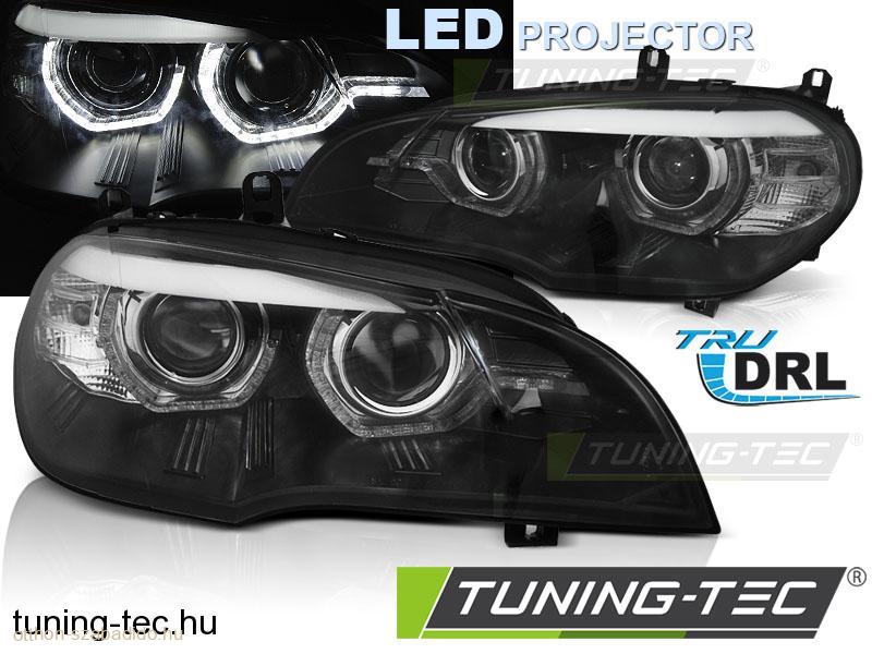BMW X5 E70 07-10 AE DRL LED BLACK HID  Tuning-Tec Fényszóró