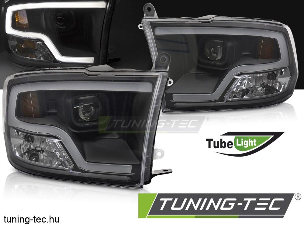 DODGE RAM 09-18 TUBE LIGHT BLACK PROJECTOR Tuning-Tec Fényszóró