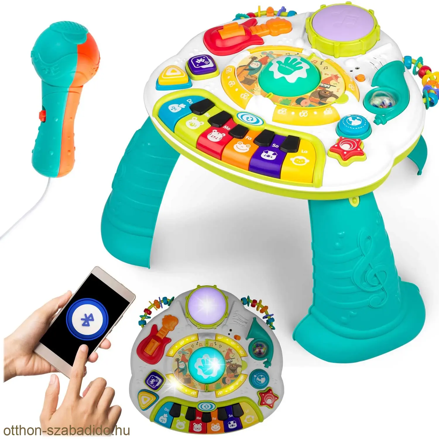 Ricokids Oktató asztal zenével + bluetooth