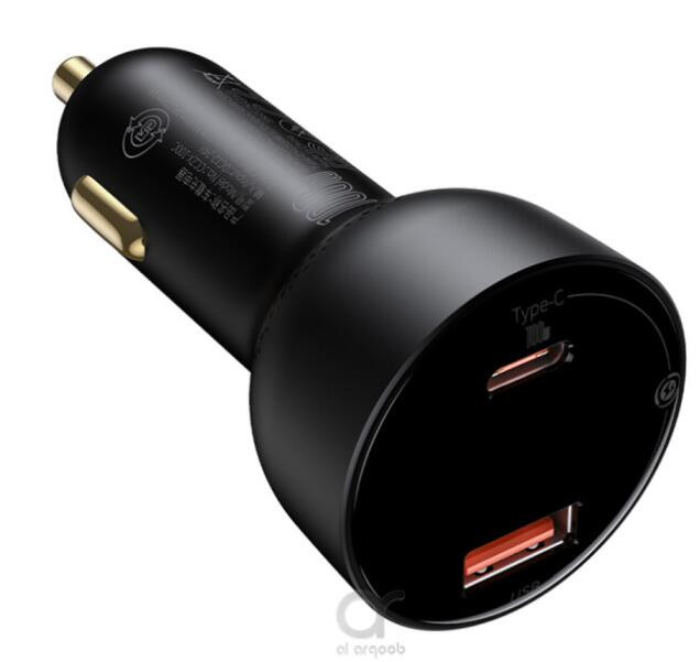 Gyorstöltő digitális voltmérővel - USB/USB-C csatlakozás - 100W 
