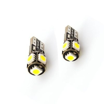 SMD-T10-5SMD-2 - 2db-os helyzetjelző CANBUS  - 12V
