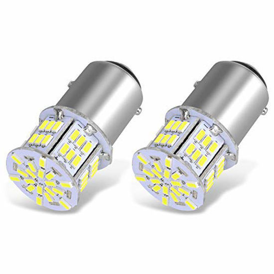 SMD-S25-3054SMD - 2db-os 21/5W 1157-54SMD - fehér - 12V
