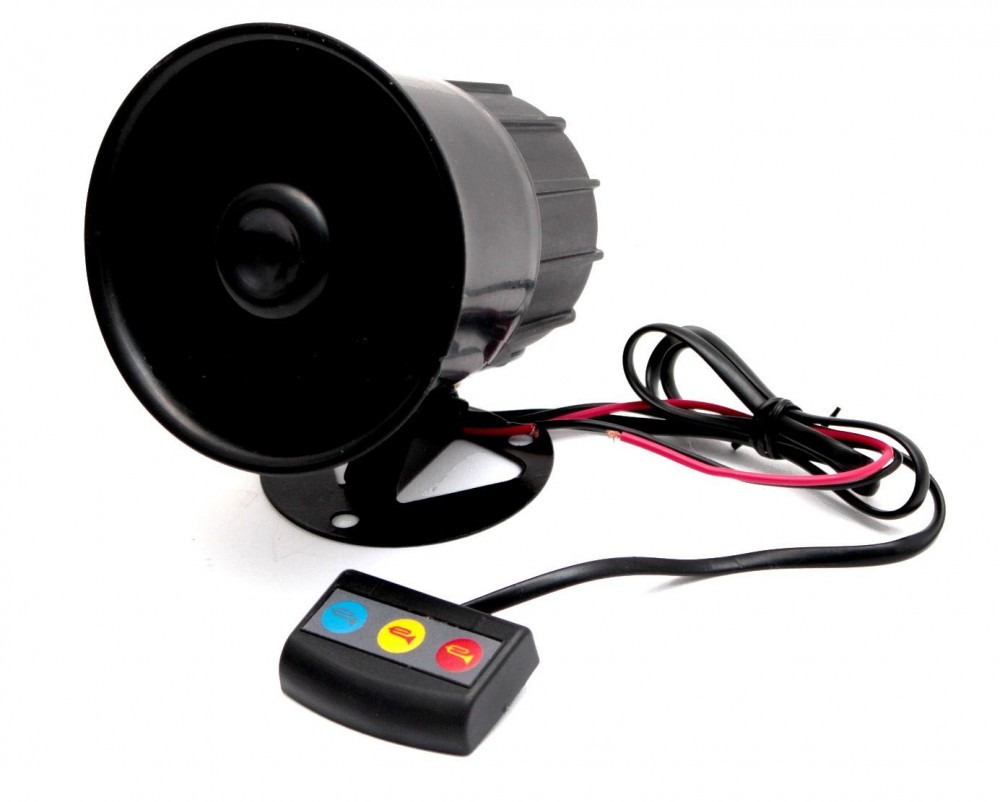3 szólamú sziréna 12V-30W
