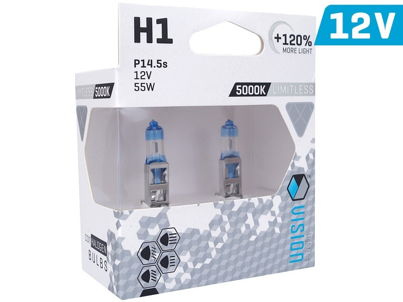 VISION Artic H1 izzó fehér - 12V/55W - 120%
