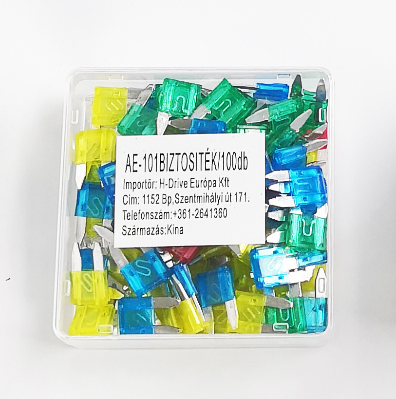 Kicsi Biztositék 100db-os AE-101
