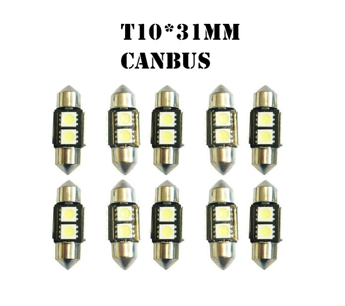 10db-os CANBUS 3SMD LED LA513C-31CS Szofita hűtőbordas
