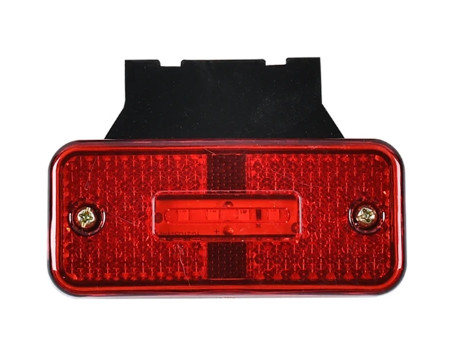 4 LED-es szélességjelző piros 12-24V - E jeles
