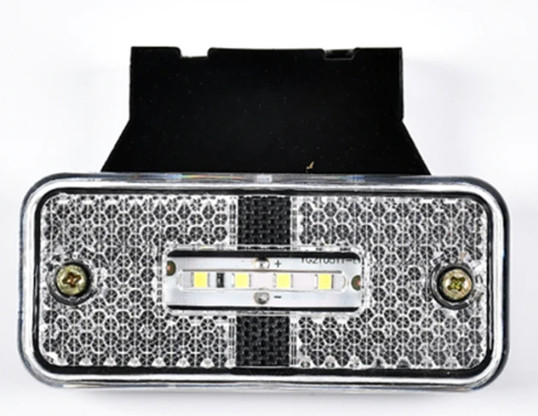4 LED-es szélességjelző fehér 12-24V - E jeles
