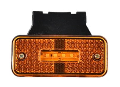 4 LED-es szélességjelző sárga 12-24V - E jeles
