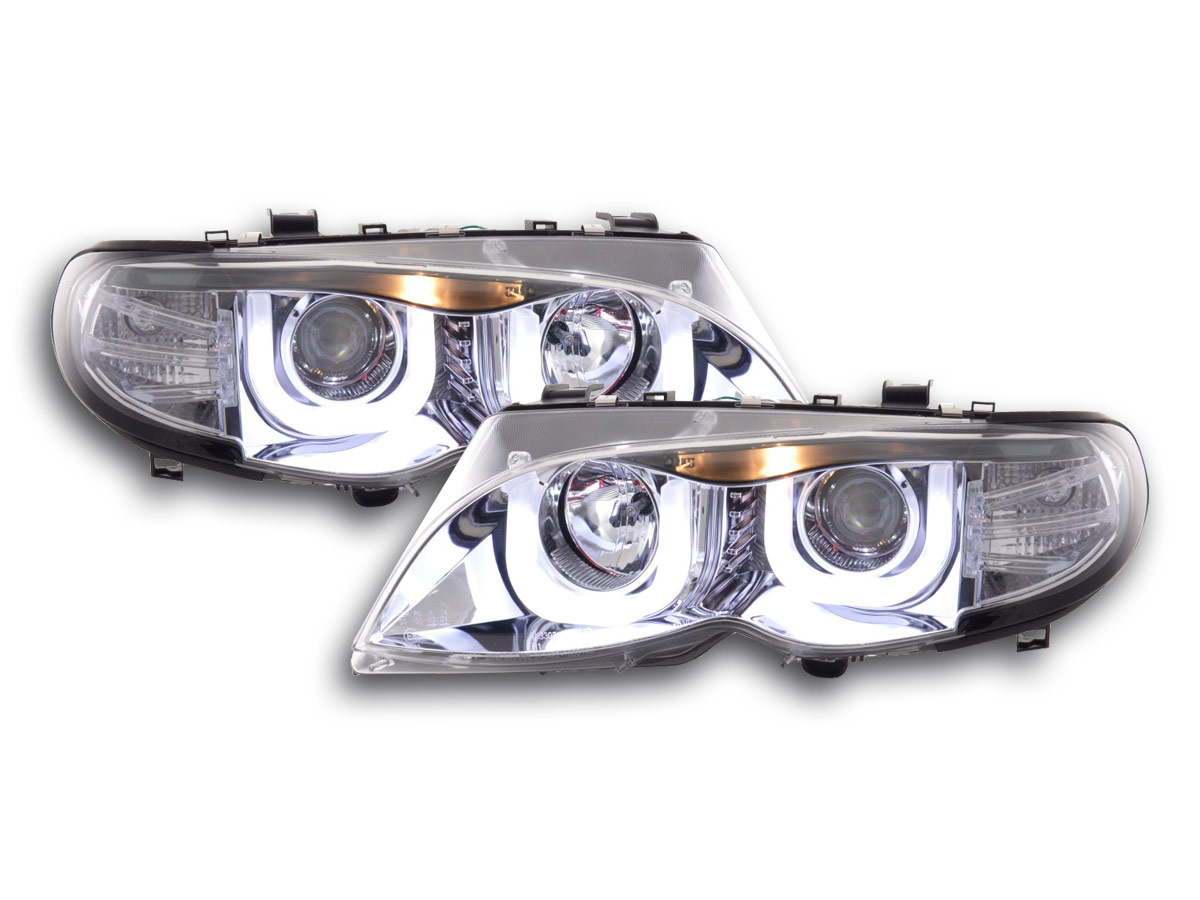 Angel Eye Fényszóró  BMW széria: 3 E46 szedán/Touring évjárat: 02-05 króm