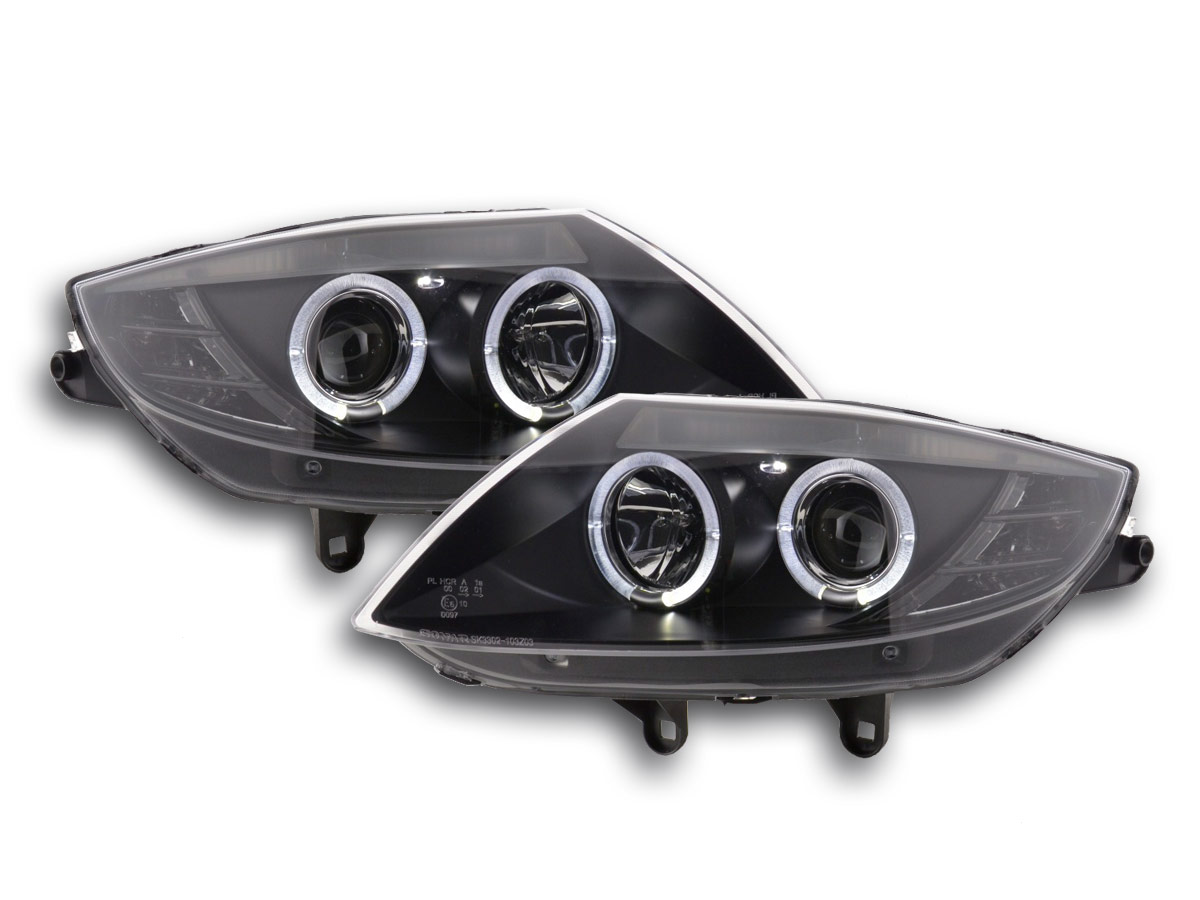 Angel Eyes fényszórók BMW Z4 típus: E85/E86 évjárat: 03-08 fekete