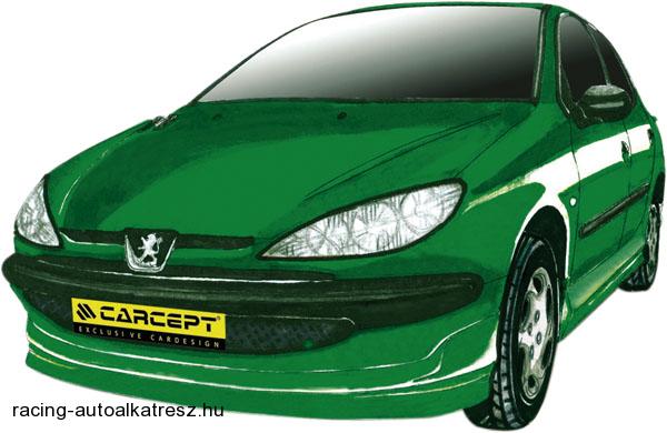 PEUGEOT 206, Lökháritó toldat