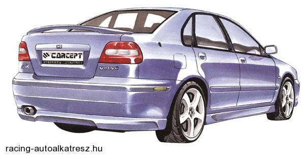 VOLVO S40, Hátsó lökhárító toldat