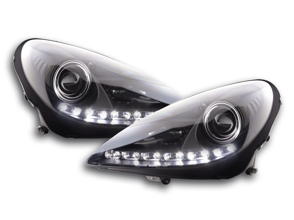Nappali menetfényes fényszóró  Mercedes SLK R171 évjárat: 04-11 fekete