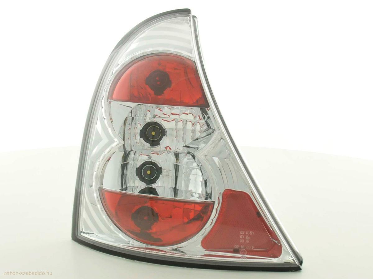 Renault Clio, B típus (01-04 évjárat) króm hátsó lámpa
