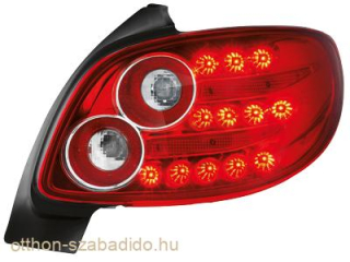 Peugeot 206cc  Dectane Ledes Hátsó Lámpa 