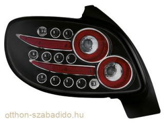 Peugeot 206 Dectane Ledes Hátsó Lámpa 