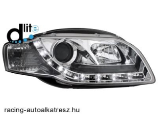 D-LITE Fényszóró AUDI A4 B7 (Évj.: 2004-2008) Nappali Menetfény! by Dectane