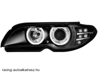 BMW E46 Coupe Angel Eyes, Első Fényszóró, Led-es index-el (Évj.: 2003 - 2006) 