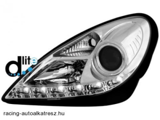 Mercedes Benz SLK (R171) Első Lámpa, Dectane,D-Lite, Nappali Menetfénnyel (Évj.: 2004 - 2011)