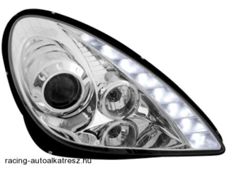 Mercedes Benz R171 SLK Első Fényszóró Lámpa, Dayline, Nappali Menetfény optikás (Évj.: 2003 - 2008)