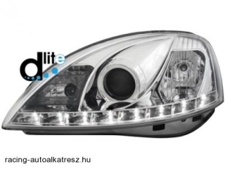 Opel Corsa C Első Lámpa, Dectane,D-Lite, Nappali Menetfénnyel (Évj.: 2001 - 2006)