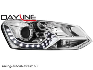 VW Polo 6R Első Lámpa, Dectane, Dayline, Nappali Menetfény optikás (Évj.: 2009 -től) 
