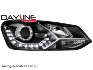 VW Polo 6R Első Lámpa, Dectane, Dayline, Nappali Menetfény optikás (Évj.: 2009 -től) 