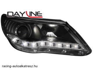 VW Tiguan Első Lámpa, Dectane, Dayline, Nappali Menetfény optikás (Évj.: 2007 - 2011) 