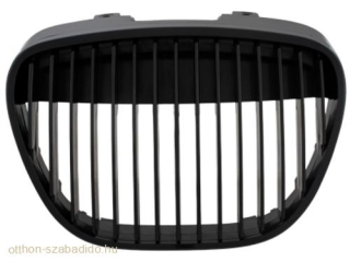 Seat Ibiza, Typ.: 6L, Hűtőrács, (Évj.:2002 - 2005) -Fekete,- by Dectane
