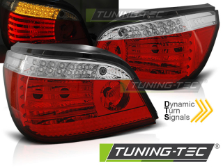 BMW E60 Tuning-Tec LED Hátsó Lámpa Dinamikus LED-es Index-el (Évj.:2003.07 - 2007)