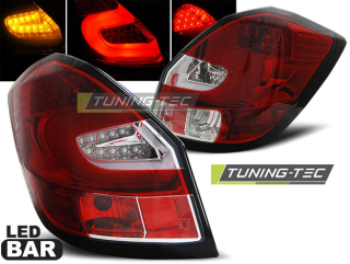 Skoda Fabia II Tuning-Tec LED BAR Hátsó Lámpa  (Évj.:2007 - től) 