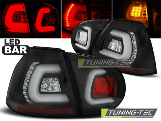 VW Golf 5 Tuning-Tec LED BAR Hátsó Lámpa LEDes index-szel (Évj.:2003.10 - 2009)