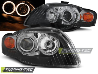 Audi A4 Első Lámpa, Angel Eyes (Évj.: 2004.11 - 2008.03) by Tuning-Tec 