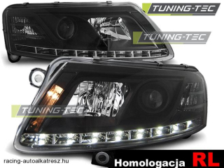 Audi A6 Első Lámpa, Tuning-Tec, DRL, Nappali Menetfénnyel (Évj.: 2004.04 - 2008) 