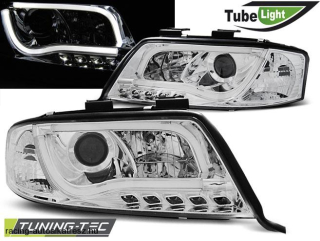 Audi A6 Első Lámpa, Tuning-Tec, Led Tube Lights (Évj.: 1997.05 - 2001.05) 