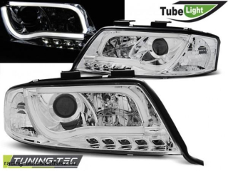 Audi A6 Első Lámpa, Tuning-Tec, Led Tube Lights (Évj.: 2001.06 - 2004.05) 