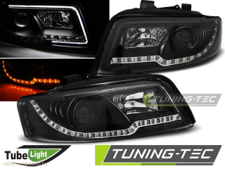 Audi A4 B6 Első Lámpa, Tuning-Tec, Led Tube Lights, (Évj.: 2000.10 - 2004.10)