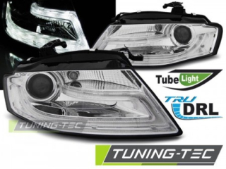 Audi A4 B8, TRU DRL, Első Fényszóró Lámpa by Tuning-Tec, (Évj.: 2008.04 - 2011)