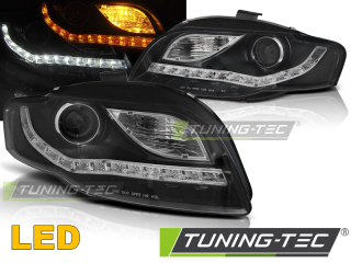 Audi A4 Első Lámpa, Tuning-Tec, Daylight, Nappali menetfény Optikás (Évj.: 2004.11 - 2008.03) 