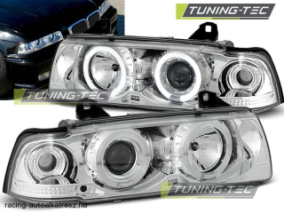 BMW 3-as Széria E36 Első Lámpa, Angel Eyes (Évj.: 1990.12 - 1999.08) by Tuning-Tec