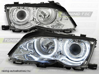 BMW E46 Első Lámpa, Tuning-Tec, CCFL Neon Angel Eyes (Évj.: 2001.09 - 2005.03) 