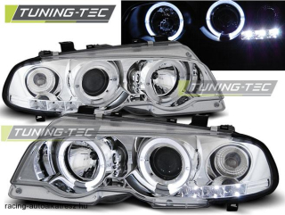 BMW E46 Első Lámpa, Tuning-Tec, Angel Eyes (Évj.: 1999.04 - 2003.03) 