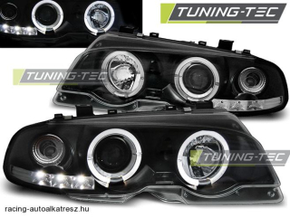 BMW 3-as Széria E46 Első Lámpa, Tuning-Tec, Angel Eyes (Évj.: 1999.04 - 2003.03)